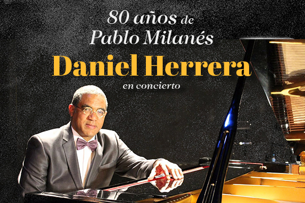 80 años de Pablo Milanés, Daniel Herrera en concierto