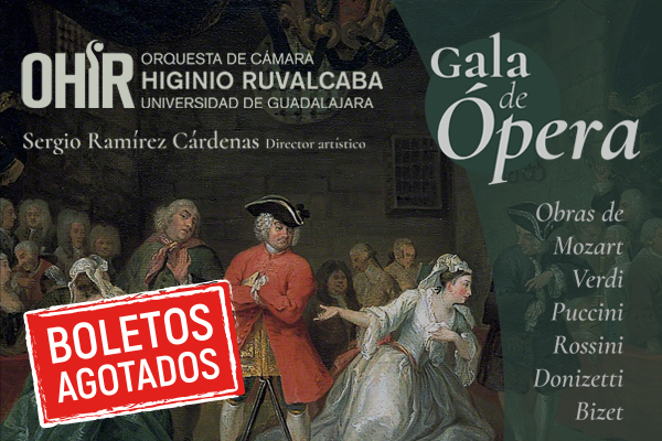 Gala de ópera con la Orquesta Higinio Ruvalcaba