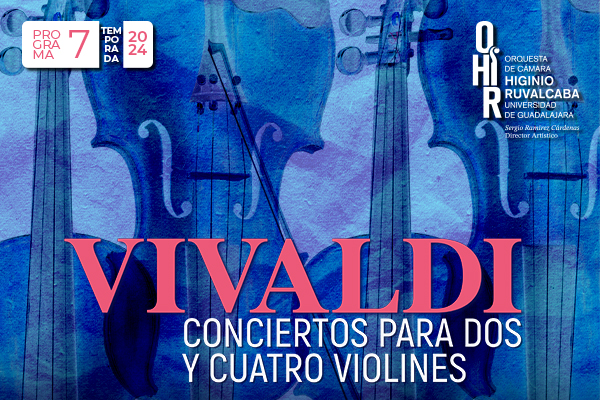 OHIR Programa 7: Vivaldi, conciertos para dos y cuatro violines