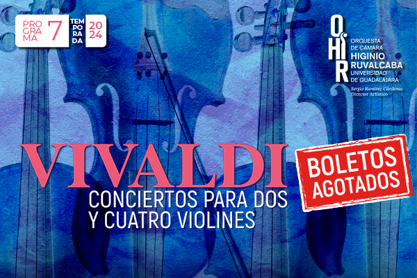 OHIR Programa 7: Vivaldi, conciertos para dos y cuatro violines